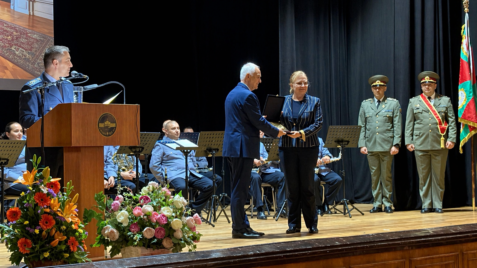 Awarding for the event